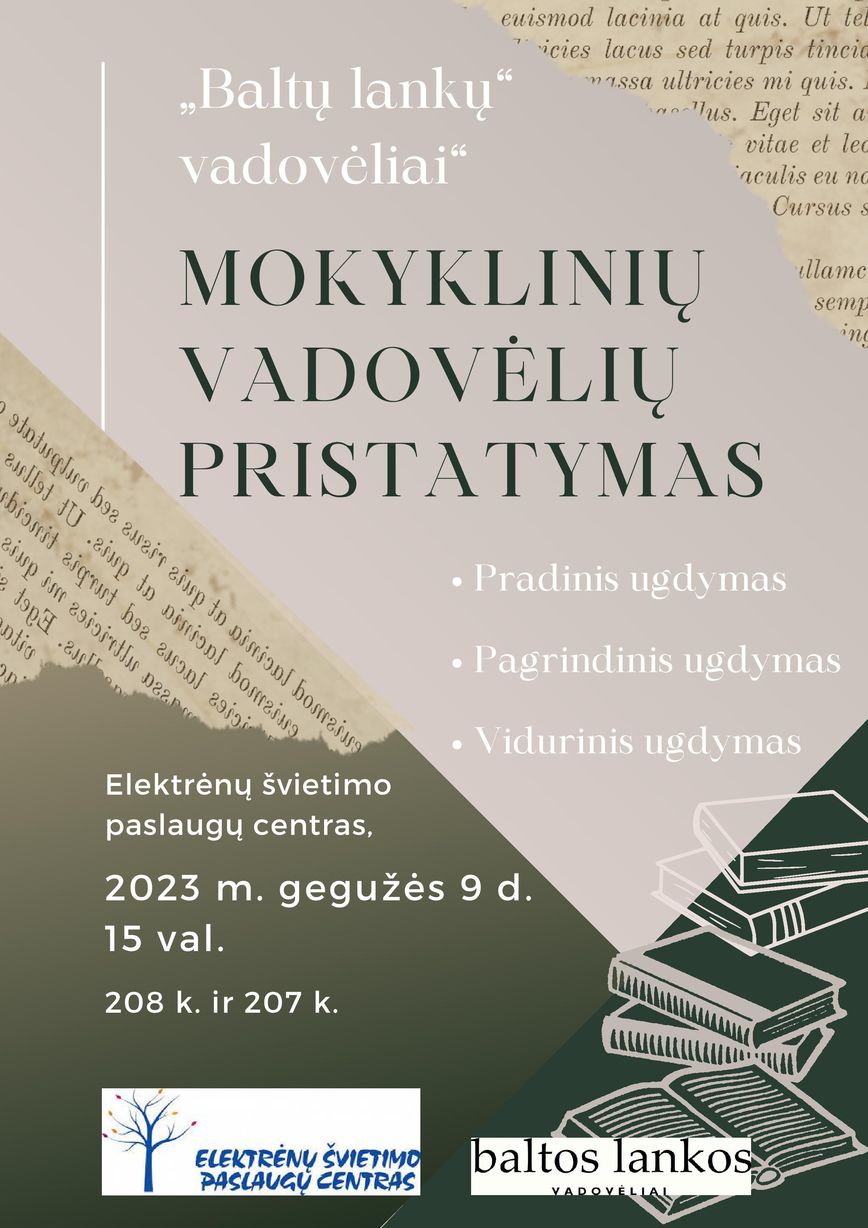 nauju vadoveliu pristatymas 2023