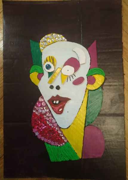 Rugile_Gaja_Suslaviciute_1b._Paveikslas_portretas_pagal_Pablo_Pikaso_kuryba